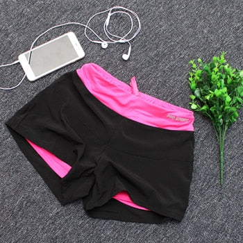 Women's Quick Drying Double Layer Sport Shorts