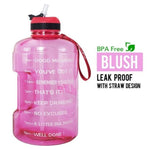 Gallon Water Bottle with Straw