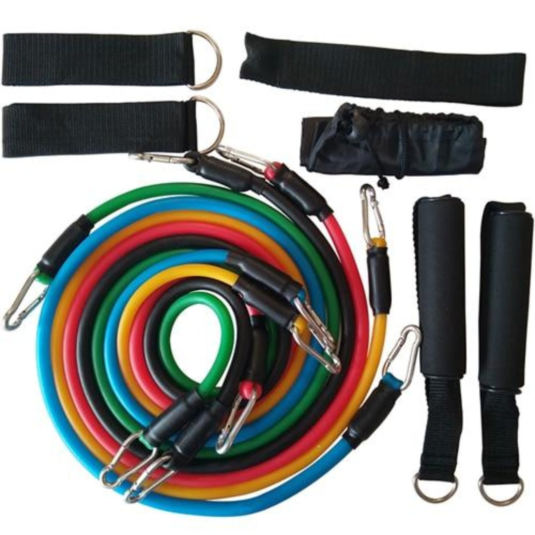 11pcs/set Fitness Resistance Bands